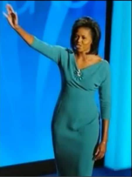 [IMAGE of Michael, aka:  Michelle Obama